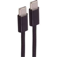 cable usb c shiverpeaks bs14-22025 1 m 240 w textil negro