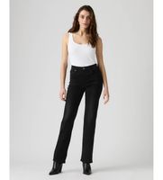 levis para mujer 008sy-0000 jeans 723 high rise straight negro 2930 casual algodon denim