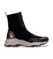 hispanitas para mujer chi254321 zapatillas de piel nepal bolmet negro 41 3 a 5cm cremallera casual
