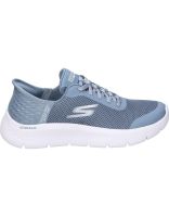 zapatillas skechers go walk flex grand entry azules 41