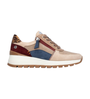 refresh para mujer 17324301-beige zapatillas 173243 beige 38 plano 1 a 3cm cremallera casual