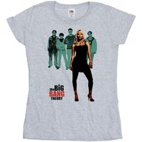the big bang theory camiseta manga larga bi9859 para mujer