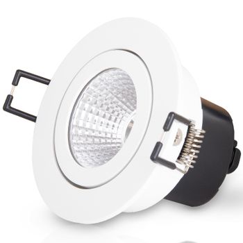 LED-Foco empotrado en el techo Elva blanco
