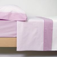 juego de sabanas algodon june rose rosa cama de 200cm