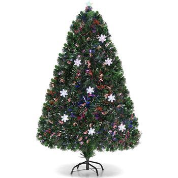 Árbol De Navidad Artificial Costway 94 X 94 X 210 Cm