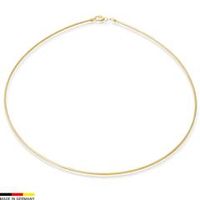 cadena tonda oro de 8 quilates 50cm