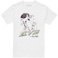 elvis presley camiseta elvis is a verb para mujer