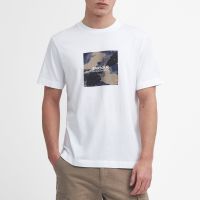 barbour international graphic print cotton-jersey t-shirt - s