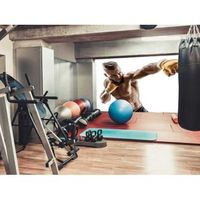 fotomural gimnasio chico cardio punch boxeo 400 x 300 cm