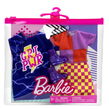Ropa Barbie Pack De Vestidos y Accesorios Looks De Moda - Modelos surtidos (GWF04)