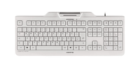 teclado cherry kc 1000 sc blanco  lector dnie