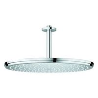 conjunto de ducha mural grohe rainshower c 400 26256 salida de techo 142 mm cromo 26256000
