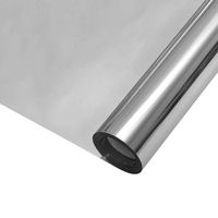 vidaxl peliculas solares estaticas efecto reflectante 5 uds plateado