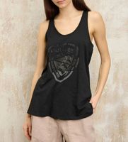 blauer para mujer 25sbldh03371 camiseta de tirantes negro s casual algodon sin mangas  tirantes