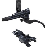 shimano slx m7100 disc brake set - 2 pot - br-m7100bl-m7100 - leftrear
