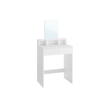 Tocador Mesa de Maquillaje con Espejo, Blanco