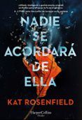 Nadie se acordará de ella