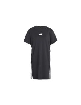 Vestido adidas 3 Bandas Dre Mujer Negro/Blanco