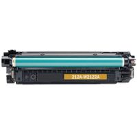 compatible yellow hp 212a standard capacity toner cartridge replaces canon w2122a