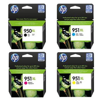 Original Multipack HP OfficeJet Pro 8100 ePrinter Printer Ink Cartridges (4 Pack) -CN045AE
