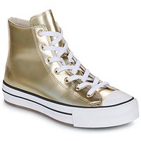 converse zapatillas altas chuck taylor all star eva lift platform metallic para nina