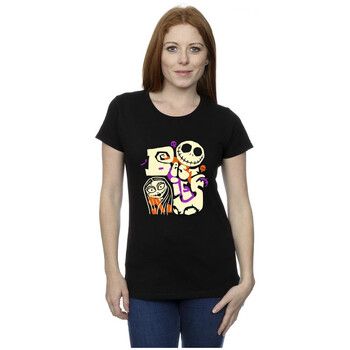 Nightmare Before Christmas Camiseta Besties para mujer