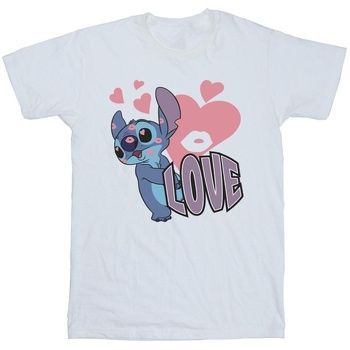 Disney Camiseta Love Hearts para niño