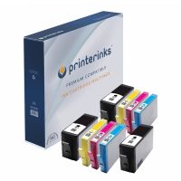 compatible multipack hp photosmart b209b plus printer ink cartridges 9 pack -cn684ee