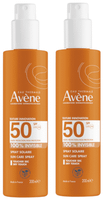 avene solar alta proteccion spf50 spray 2x200 ml