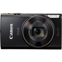 ixus 285 hs compact camera with 32 gb sd card  case - black black