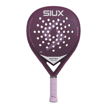 Siux - Pala De Pádel Astra Hybrid Air 2026 Violeta Forma Lágrima - Control Y Potencia