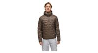 chaqueta acolchada peak performance helium down hood marron hombre