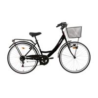 bicicleta de paseo 26 toplife negro