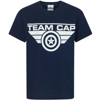 Marvel Camiseta Team Cap para niño