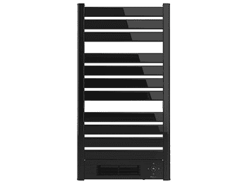 Toallero eléctrico - Cecotec Warm 9790 Ceramic Towel, 2000 W, Pantalla LED, Temporizador, Negro