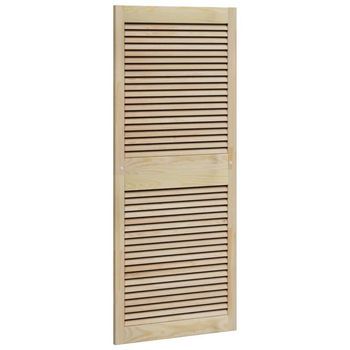 Puerta De Armario Con Puerta Natural 140,5 X 2,1 X 59,5 Cm Vidaxl