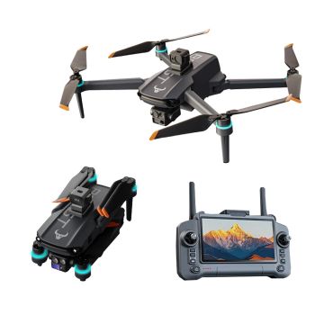 ZLL Beast SG603 MAX GPS 5G WiFi FPV con pantalla táctil LCD de 5,5 pulgadas, controlador HD con cámara dual, gimbal mecá