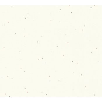 Papel Pintado A.s. Création Puntos Lunares Beige Crema - As-219473 - 53 Cm X 10,05 M