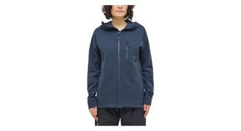 Forro polar haglofs rosson mid hood azul para mujer