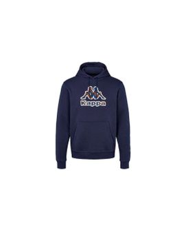 Sudadera Kappa Fetro Swt Hombre Azul Marine