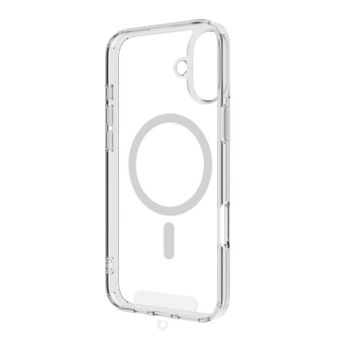 Muvit For Change Funda Recycletek Magsafe Compatible Con Apple Iphone 16 Transparente