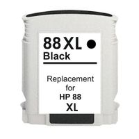 compatible black hp 88xl high capacity ink cartridge replaces hp c9396ae