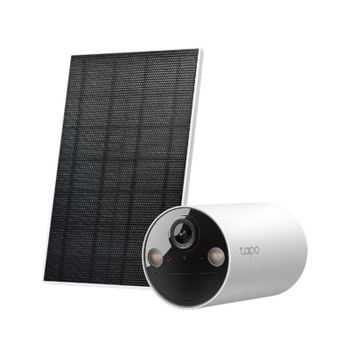 Cámara IP TP-Link Tapo C410 2K Visión Nocturna Interior y Exterior Panel Solar Audio Bidireccional Control por Voz