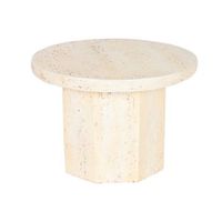 mesita auxiliar magnesia 61x61x423 simil marmol