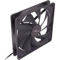 unykach ventilador de ordenador 140 mm 51790 negro basico pc 1000 rpm 3 pines 9 aspas silencioso