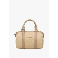 lancaster bolso de mano bolso tipo polochon con cremallera s basic ana beige para mujer