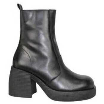 True Heart Deportivas Moda Botin cremallera bloque para mujer