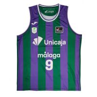 camiseta alberto diaz unicaja malaga primera equipacion liga endesa 2025 joma