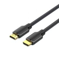 cable hdmi 20 vention allbj 4k 60hz 5m trenzado de algodon negro