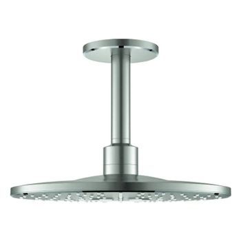 Conjunto De Ducha De Techo Con Brazo Grohe Rainshower Smartactive 310 142 Mm, 2 Chorros, Supersteel Infinity Finish, 26477dc0